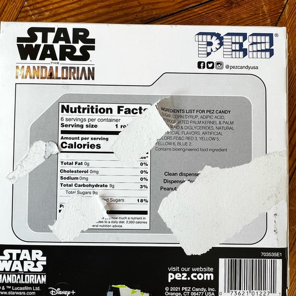 Star Wars PEZ Mandalorian and Grogu gift set brand new unopened box - Picture 2 of 4